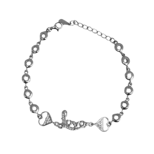 925 Sterling Silver Love Bracelet MGA - BRS18