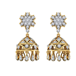 heritage style goldjhumki