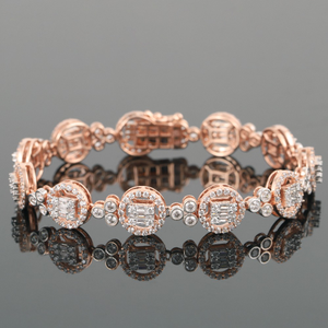 18kt designer diamond bracelet