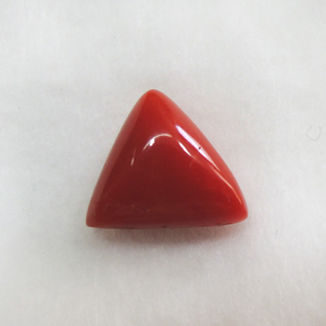 4.05ct triangle natural red-coral (
