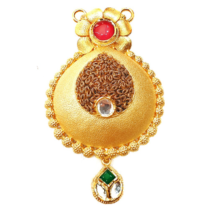 22k Gold Antique Designer Mangalsutra Pendant