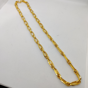 916 gold fancy gent's indo italian chain