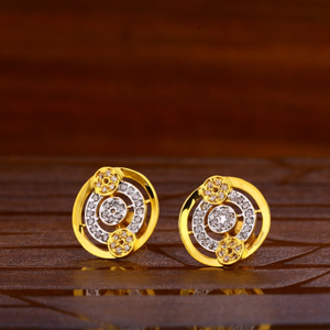 22KT Gold Stylish Ladies Tops Earrings LTE275