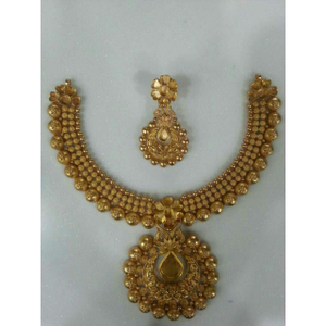22K / 916 Yellow Gold Ladies Designer Necklac
