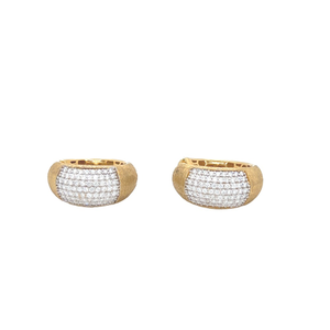 Harmony Bloom Diamond Stud Earrings