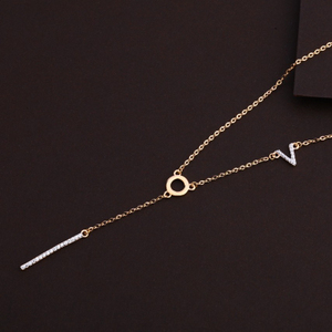 18CT rose gold chain