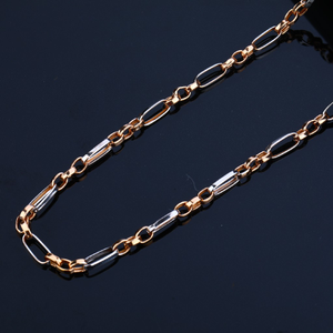 Mens 18k rose gold chain-rmc16