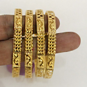 22kt yellow gold slip-on vintage bracelet ban