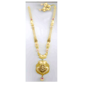 Gold Antique Designer Necklace Yellow