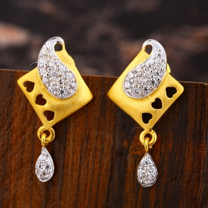 22 carat gold ladies earrings RH-LE464