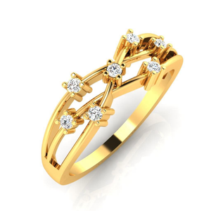 22k Gold Stacking  Ring