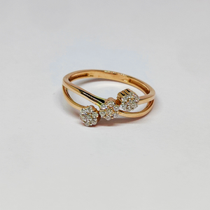 18KT Rose Gold Gorgeous Ring KOR42