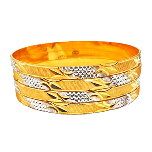 1 gram gold forming bangles mga - bge0212