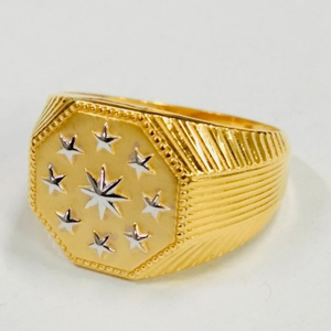 22 kt gold ladies earring top