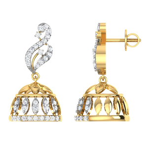 diamond jhumki