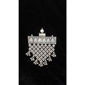 Silver Ganesha Designer Pendant