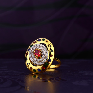 916 Gold Hallmarked Ring