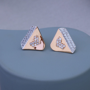 Rose Gold New Design Ladies Earrings