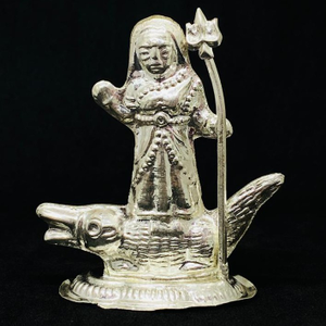 New antique pure silver design murti