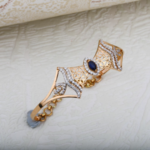 Rose Gold 18K Ladies Kada-RLKB03