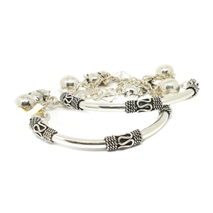 925 sterling silver elephant pandadi bracelet