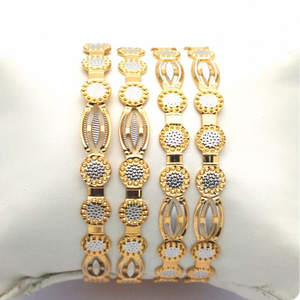 Gold hallmark cnc bangle - cp651