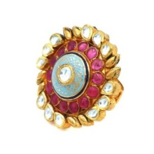 916 Yellow Gold Stunning Pearl Ring For Women