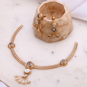 18kt rose gold necklace