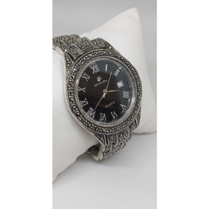 92.5 sterling silver antique ladies watch