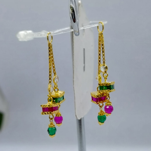 Gold Green And Red Latkan Ser