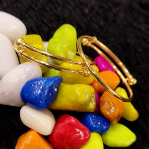 22KT Gold Ball Pipe Baccha Kadli