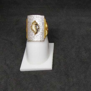 916 men's fancy gold ring