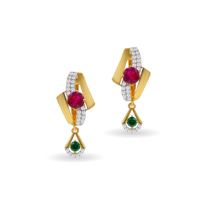 Colorstone 18k gold bali