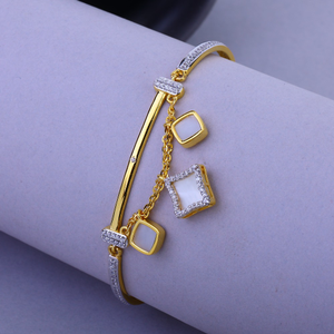 creative yellow gold bracelet for ladies