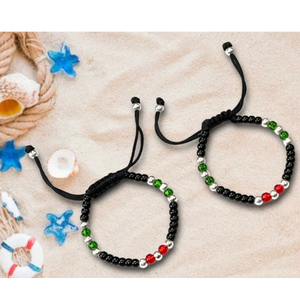 925 silver black beads nazariya