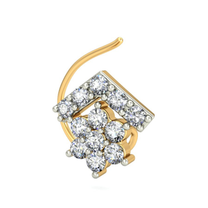 18K Gold Delicate Diamond Nosepin BNP011
