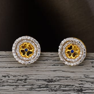 916 Gold Hallmark Gorgeous Ladies Tops Earrin