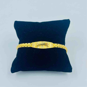 916 Gold Jaguar Handmade Bracelet