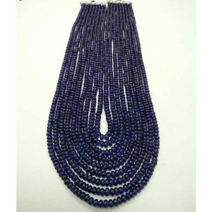 180ct Round Blue - Sapphire Beads - Neelam