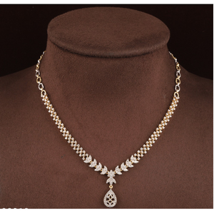 18KT Gold Graceful Diamond Necklace
