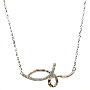 925 sterling silver designer necklace chain m