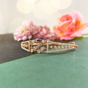 14K Gold Dazzling Diamond Bracelet JBRC07