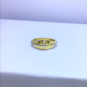designing fancy ladies gold ring