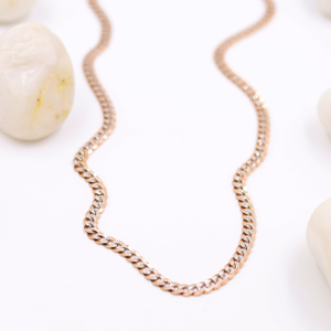 Men's Classy Modern Dual Tone Casting Gold Ch