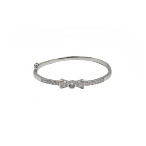 Bow Design Bracelet In 925 Sterling Silver MG