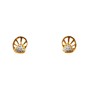 22K Gold Designer Earrings MGA - BTG0371
