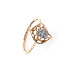 Flower with Gold Petal in 18k Rose Gold - 1.7