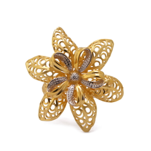 22k yellow gold elegant ring
