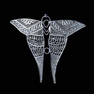 Silver plain design pendants