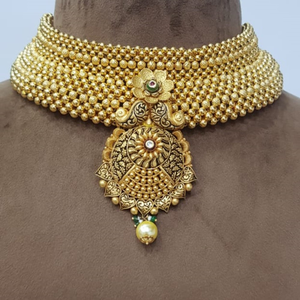 Gold Fine Necklace SJJGN77